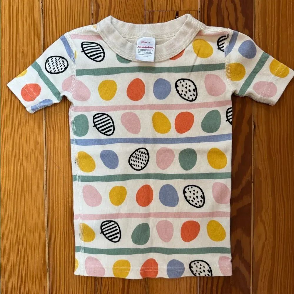 Hanna Andersson Easter Egg PJ Top